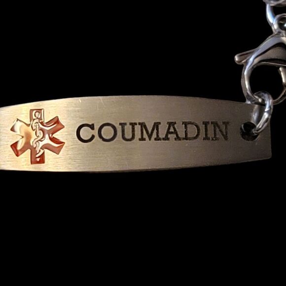 💍Interchangeable Medical Alert Bracelet for Men Women Stainless Steel Chain - Picture 3 of 7